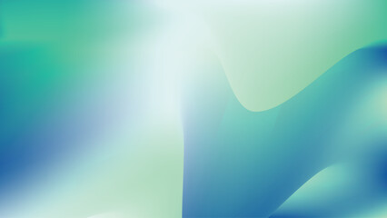 Teal Blue Mint Gradient Background