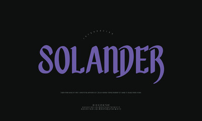 Obraz premium Solander Sun and Botanical Logo Design for Holistic Health and Wellness Brands