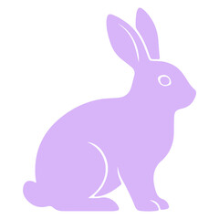 Obraz premium Cute Bunny Rabbit Vector Illustration Isolated. Jumping Bunny Rabbit Vector Dynamic Animal Illustration. Bunny Logo Cute Rabbit Mascot Design , Animal Symbol Adorable Bunny Cartoon Vector 