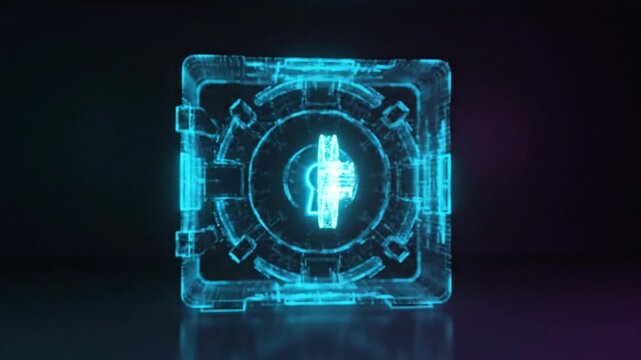 Quantum-Safe Digital Key Locking Futuristic Energy Security Vault
