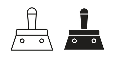 Obraz premium Putty knife icon vector on trendy design. Outline vector stock illustration.