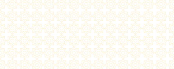 Realistic 3D design of a golden vintage Arabic lantern. Vector ilustration