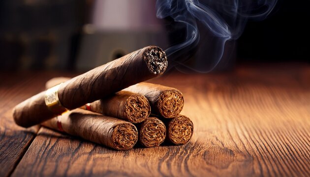 close up of cigar