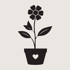 vector illustration of a flower