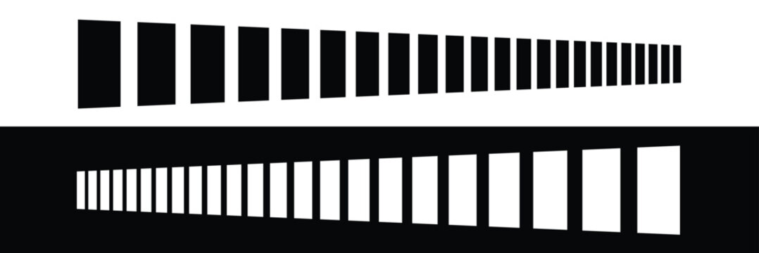 Crosswalk icon. pedestrian crossing icon. zebra crossing. vector illustration .eps 10 .