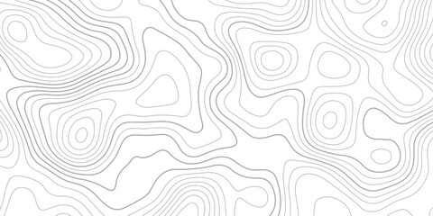 Topographic map background geographic line map with seamless ornament design. vector geographic contour map. geographic mountain relief diagram line wave carve pattern. © Khan