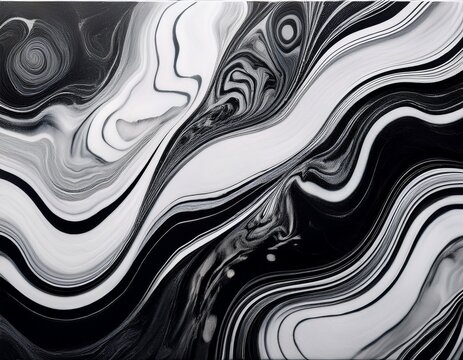 marmurowe t o z czarno bia ym wzorem i z otymi y kami