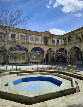 Old bazaar of arak cty of iran