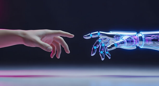 hand to robat hand 
