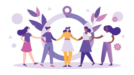 Fototapeta premium Honoring Women’s Strength, Diversity & Inspiration on International Women’s Day