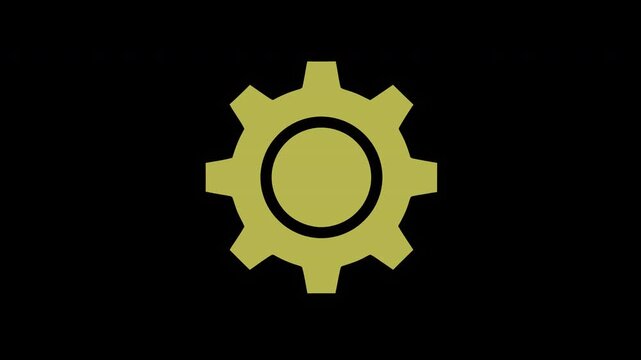 Essential video production settings symbol showcasing a versatile gear icon for custom configurations and seamless operational adjustments within digital platforms
