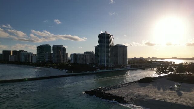 Miami Beach Drone Footage