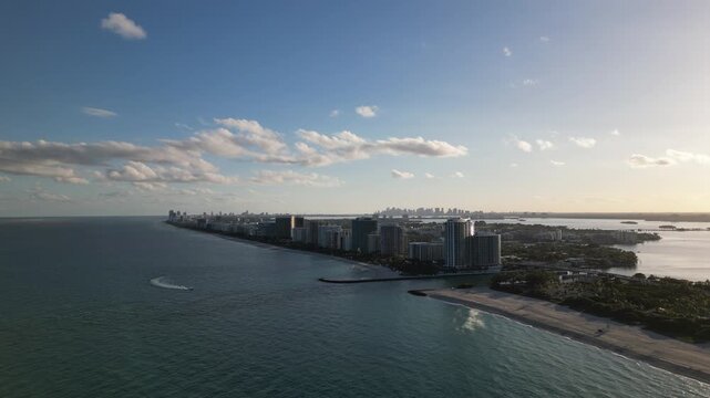 Miami Beach Aerial Footage