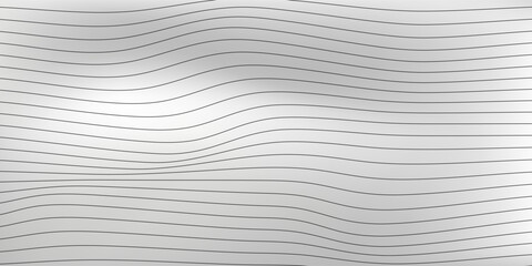 Fototapeta premium Silver foil mesh with flow lines design. Vector illustration