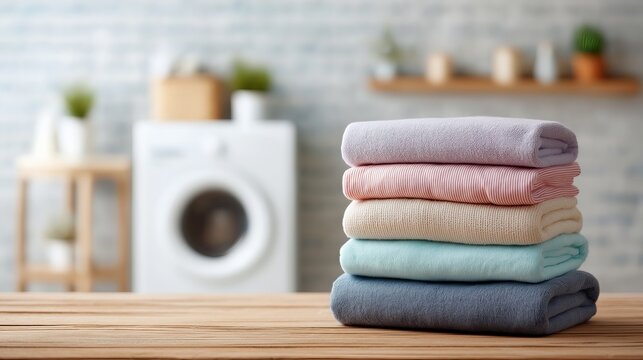 a pile of laundry lies against the background of a washing machine --chaos 30 --ar 16:9 --raw --profile seq1i2u --stylize 150 --v 7 Job ID: 752667d6-4bd2-4ad1-b844-1fcff2e5e53e