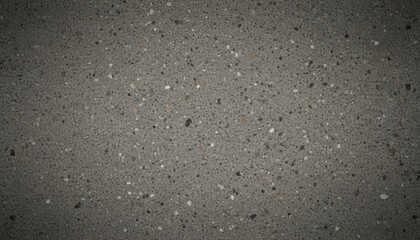 Fototapeta premium Gray concrete texture rough surface small stone speckled pattern construction material industrial background neutral color durable modern urban style