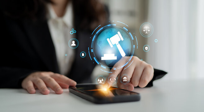 Global online legal services and cyber law solutions. Digital platform for legal consultation, justice, and regulatory compliance in the internet era. Motif