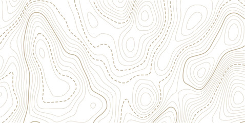 topographic line contour map background, Topographic map and landscape terrain texture grid, Abstract lines background.Contour line background graphic. Concept of simple geography and terrain.  © MDSOHEL