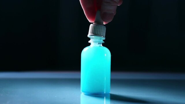 Copper peptides GHK-Cu skin repairing molecules boost collagen and elastin. Anti-aging and antioxidant care for skin