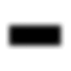 Soft Blurred Black Rounded Rectangle with Smooth Shadow Gradient Background Element