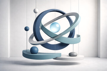 Abstract Geometric Composition in Minimalist Setting