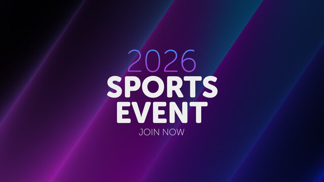 Poster Sports 152 - Dynamic Poster Style Typography and Bold Motion Titles for Sports Videos, Event Openers, Promos and Broadcast Visuals