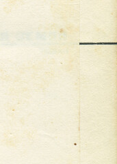 Fototapeta premium Folded rough paper texture background. Vintage stained sheet paper texture. 