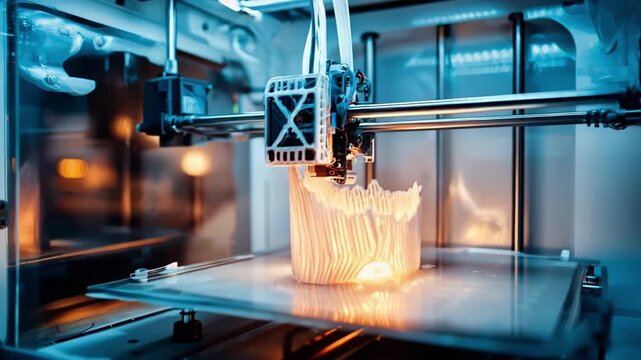 Engineer inspecting a freshly printed customizable hardware piece before installation demonstrating quality control in 3D printing for durable repairs.