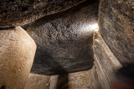 Archaeological Dolmens of Antequera in Spain - Dolmen de Menga 