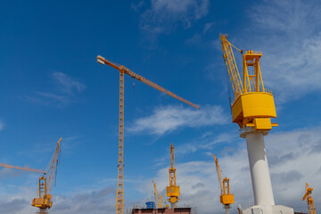 A construction site in Galicia