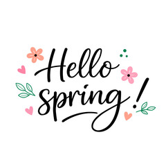 Obraz premium Greeting card or banner with hand-lettered 