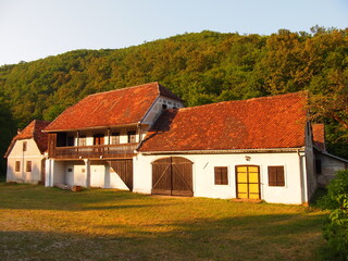 Kurija (type of traditional wooden country house) of the noble family Medven (Medven Draga, Kra&scaron;ić, Zagreb County, Croatia)