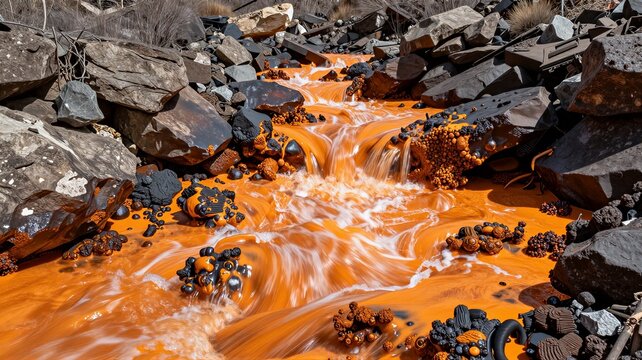 Acid Mine Drainage Stream