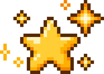 Obraz premium pixel nature things game