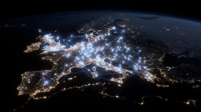 Connectioneering shown in an open-source community, contributors from different places visually connected through shared digital platforms
