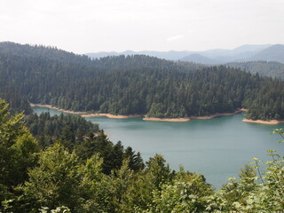 Lake Lokve - Lokvarsko lake (Lokve, Primorje-Gorski Kotar County, Croatia)