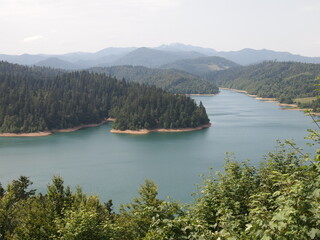 Lake Lokve - Lokvarsko lake (Lokve, Primorje-Gorski Kotar County, Croatia)