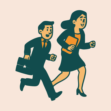 woman vector silhouette illustration and couple icon illustration 