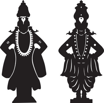 Lord Vitthal from Pandharpur, Maharashtra, India