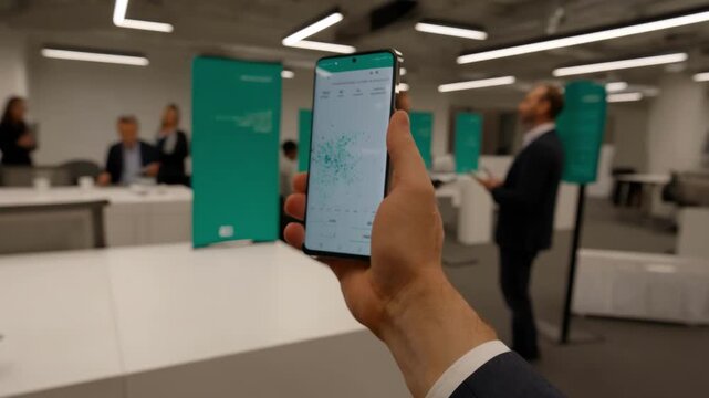 Closeup of an AI nutrition app generating tailored diet recommendations based on health data.