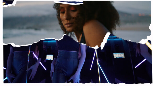 Torn Paper Split Screen 10