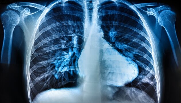 lobar pneumonia identified in right lower lung zone via chest x ray caused by streptococcus pneumoniae