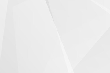 Obraz premium Modern abstract grey and white polygonal shapes creating clean vector background, EPS 10.