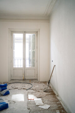 Empty Room Before Finishing