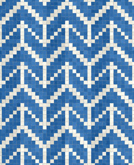 Scandinavian style seamless mosaic tiles pattern