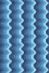 Scandinavian style seamless mosaic tiles pattern