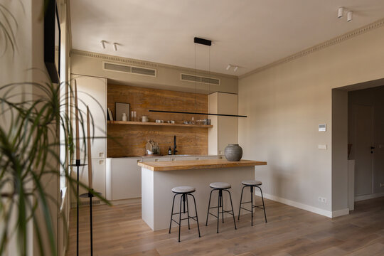 Modern Kitchen Interior Minimalist and Luxurious Design