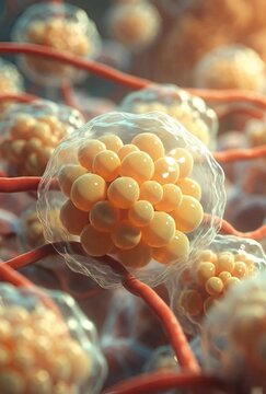 Adipose Cell Enlargement in Obesity &ndash; Microscopic Body Fat Visualization