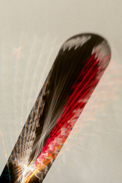 Dynamic Light Effects and Shapes from a glass shadow