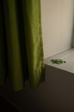 Sea Glass on Indoor Windowsill
